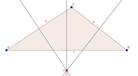 Beim stumpfwinkligen dreieck ist ein winkel größer als 90° (und kleiner als 180°). Besondere & ausgezeichnete Punkte im Dreieck
