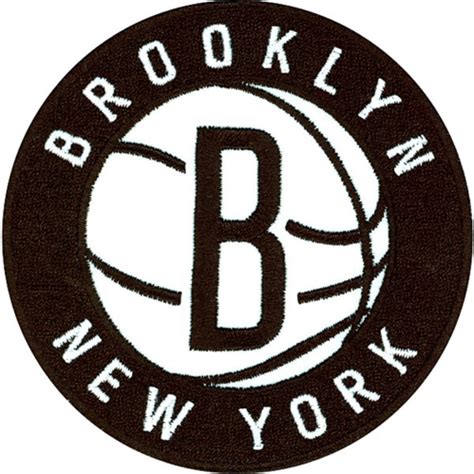 The flag of the usa became the keynote of its image. National Emblem Brooklyn Nets Team Logo Patch
