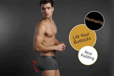 Mens Enhancing Underwear Bum And Pouch Enhancement Lifting Shaping