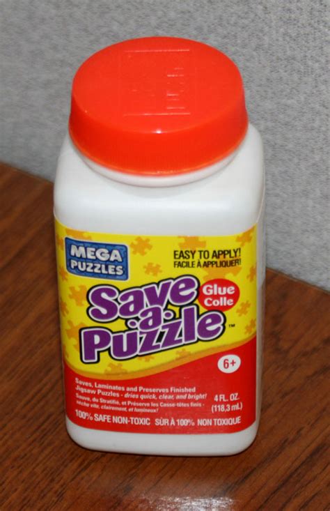 200 ml bottle, suggested coverage 4 x 1000 pcs. Mega Puzzle Glue | PuzzleWarehouse.com