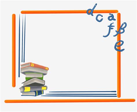 Book Border Png Vector Psd And Clipart With Transparent Background