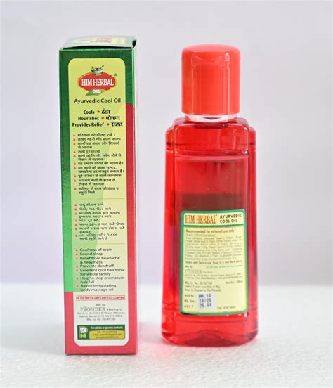 Him Herbal Oil Ayurvedic Cool Oil 50 Ml 100 Ml 200 Ml 400 Ml 500 Ml 3ml Pouch At Rs