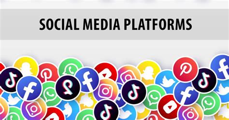 Different Types Of Social Media Platforms Benefits Of Each