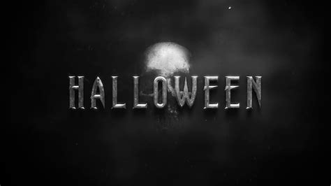 Premium Photo Text Halloween On Mystical Horror Background With Dark
