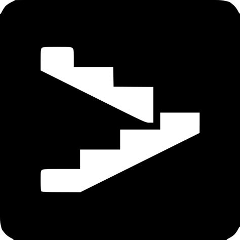Stairs Filled Svg Png Icon Free Download 527403 Onlinewebfontscom