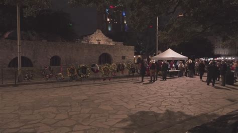 Dawn At The Alamo Ceremony Covers Events Leading Up To Battle