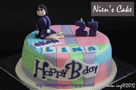 Umek Di Dapur Fancy Birthday Cake For Lina