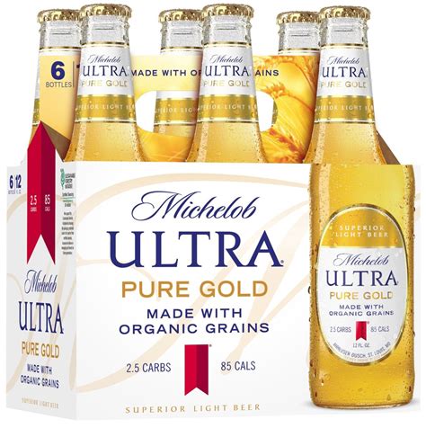 Anheuser Busch Launches Organic Beer With Michelob Ultra Pure Gold