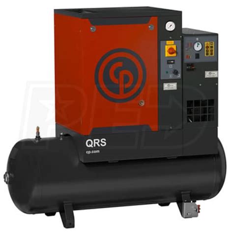 Chicago Pneumatic Qrs100hpd 10 Hp 120 Gallon Rotary Screw Air