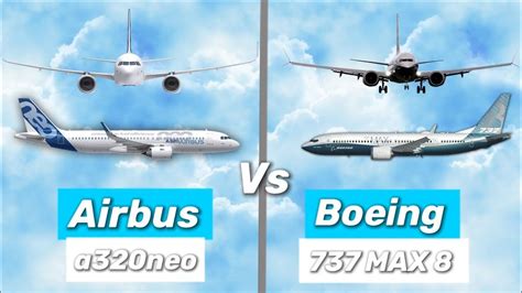 Boeing 737 Max Vs Airbus A 320 Néo Décollage Youtube