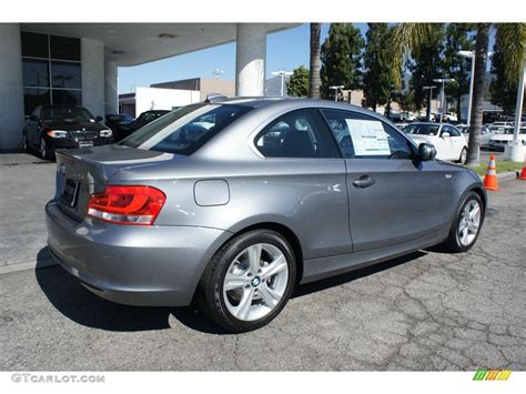 The 1 series, in either coupe or convertible guise, is about as simple in spec as an automotive purchase can get. 2012 Space Grey Metallic BMW 1 Series 128i Coupe #67271117 Photo #2 | GTCarLot.com - Car Color ...
