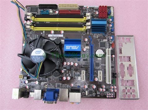 Asus P5q Em Rev103g Motherboard Intel Core 2 Duo E7500 293ghz Cpu