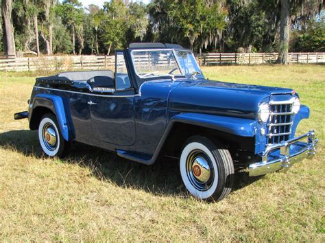 All American Classic Cars 1950 Willys Jeepster
