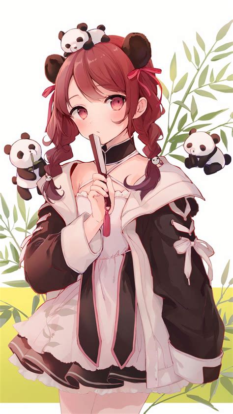 Anime Wallpaper Dessin Kawaii Panda Art De Panda Dessins Mignons
