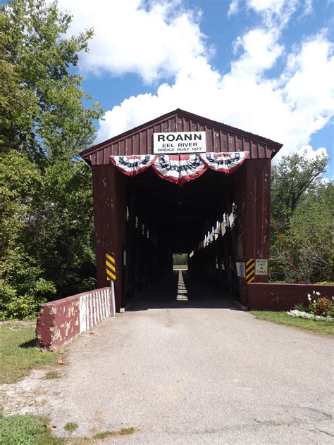 Roann Indiana Covered Bridge Festival Covered Bridges Scary Bridges