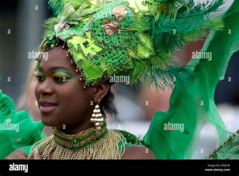 Caribbean Festival Manchester Afro Carnival Head Dress Girl Woman