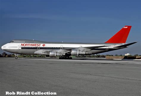 Northwest Boeing 747 200 Northwest Airlines Vintage Aircraft Boeing