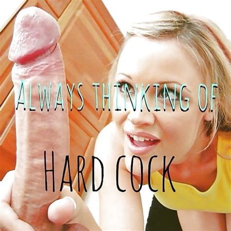 Blonde Always Thinking Of Hard Cock Sissy Caption Constantlytoomuch