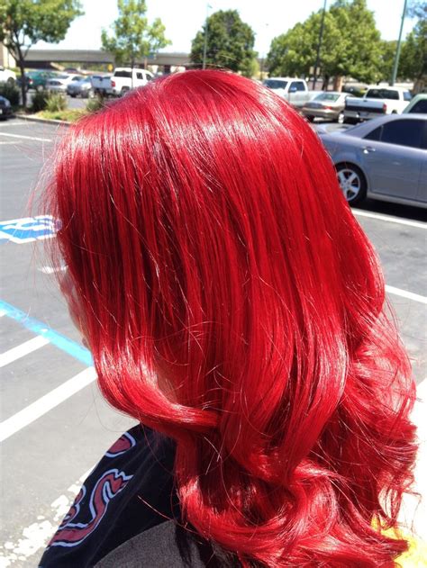 bright red hair hair by sumer wade bright red and curly hair pinterest bright red hair