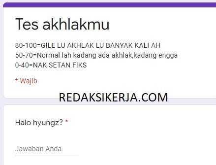 831 meaning artinya dalam bahasa indonesia. Link Tes Akhlakmu Docs Google Form Terbaru - Redaksikerja.Com