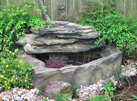 Small Patio Deck Rock Ponds And Preformed Pond Waterfall Kits