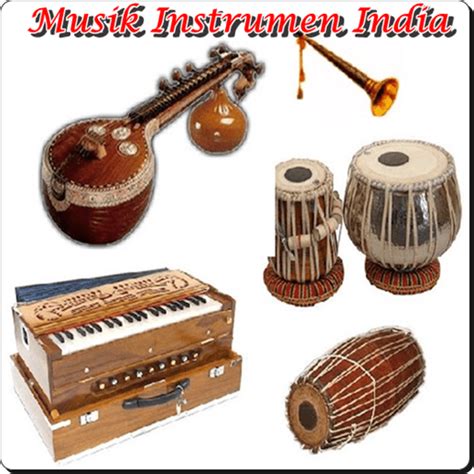 Gambar Alat Muzik Tradisional India Assorted Brown String Instrument