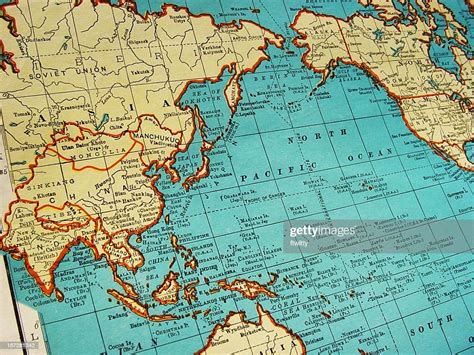 Map Of Asia 1942 High Res Stock Photo Getty Images