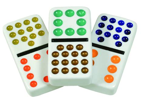 Double 15 Color Dot Dominoes In A Collectors Tin Gamedicechip