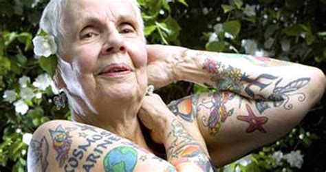 25 Tattooed Seniors Answer The Age Old Question How Will It Look When