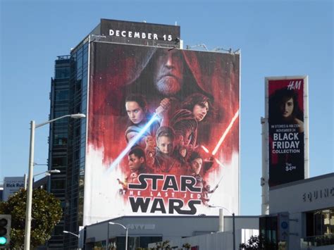Daily Billboard MOVIE WEEK Star Wars The Last Jedi Billboards