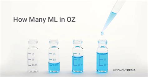 The final formula to convert 8 oz to ml is: ML to OZ - Howmanypedia