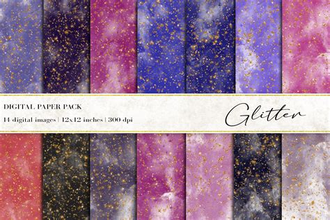 Glitter Digital Papers Textures ~ Creative Market
