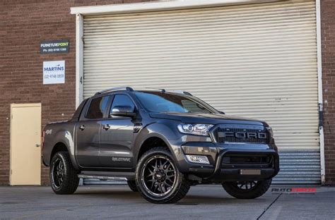 Ford Ranger Gd02 Matte Black Milled Accents 1500268604 Car Gallery