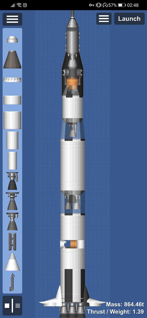 First Attempt At A Saturn V Rspaceflightsimulator