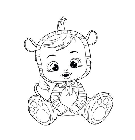 Cry Babies Coloring Pages Coloring Home