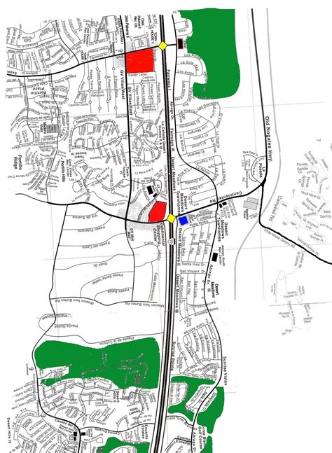 Map Of Green Valley