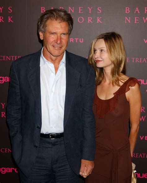 Harrison Ford And Calista Flockhart Cute Pictures Popsugar Celebrity