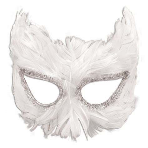 White Feather Mask Cazaar