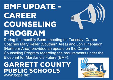 Blueprint for Maryland's Future Update - Career Counseling Program