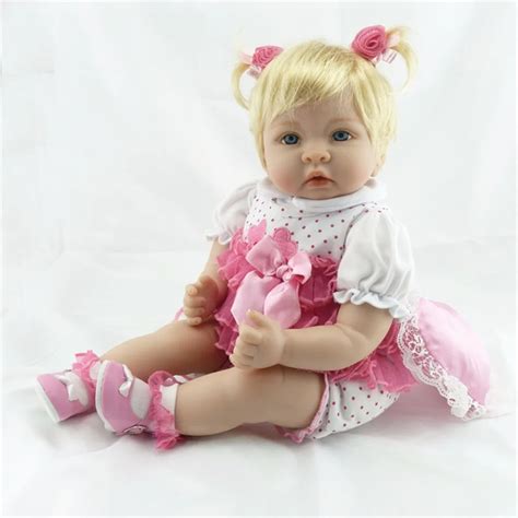 Sanydoll 22 Inch 55 Cm Silicone Baby Reborn Dolls Childrens Toys New