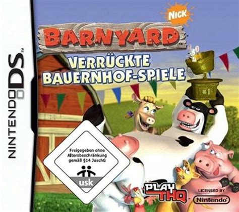 Back At The Barnyard Slop Bucket Games Nintendods Nds Rom Download