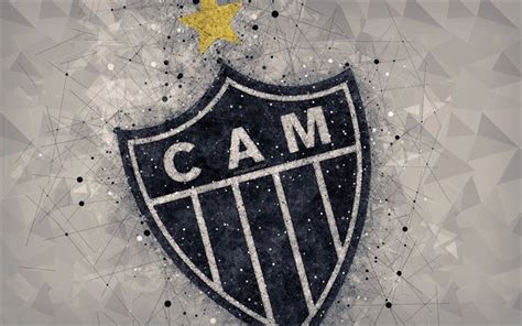 We hope you enjoy our growing collection of hd images. Download imagens Clube Atletico Mineiro, Atletico-MG, Galo, 4k, criativo arte geométrica, logo ...