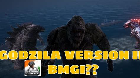 🛑 Godzilla Vs Kong Vs Megagodzilla Bgmi Global Version Game Play