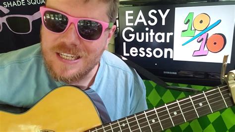 Rex Orange County 1010 Easy Guitar Lesson Tabs Easy Chords