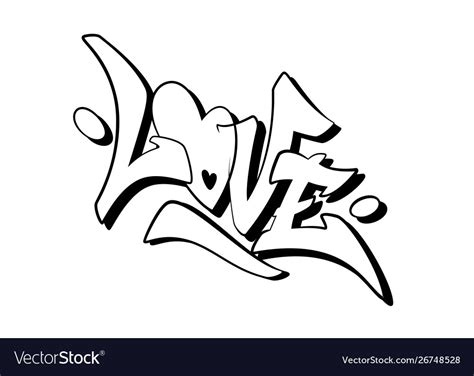 How To Draw Love In Graffiti Letters