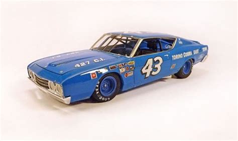 Tyler reddick 2020 caterpillar power darlington throwback 1:64 nascar diecast. Polar Lights Ford Petty Torino Talledega | Ford torino ...