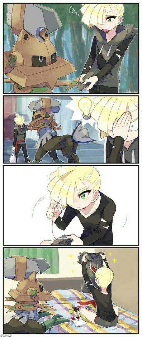 Gladion Trying His Best To Be An Adult Even Though He Doesnt Have Much