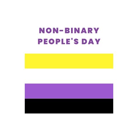 Free International Non Binary People Day Communication Templates
