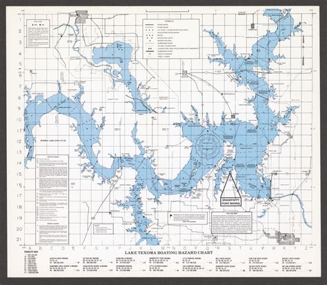 [Lake Texoma Boating Hazard Chart] - The Portal to Texas History