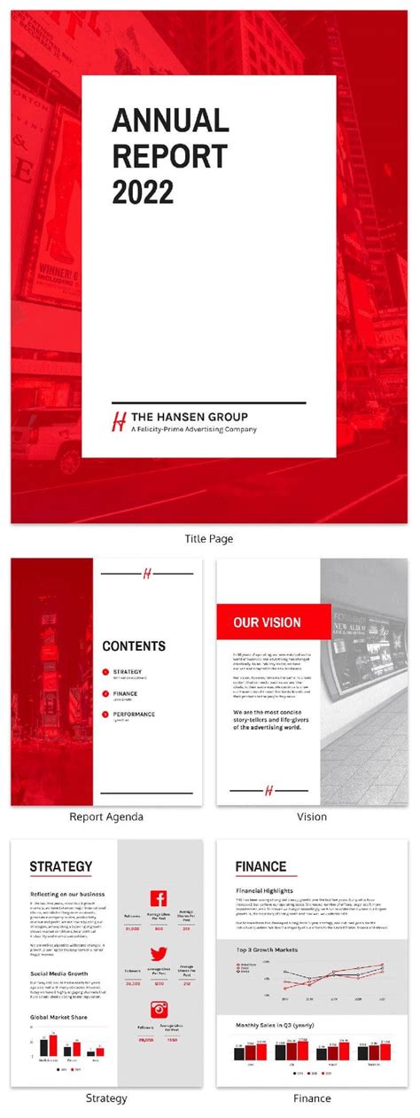 55 Customizable Annual Report Design Templates Examples And Tips With